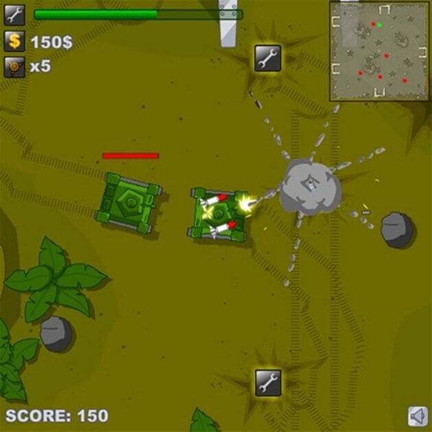 Download Tank Trouble Flash Game